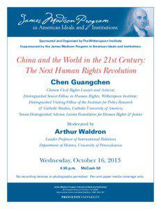 Flyer[removed]CHEN Guangcheng-2.indd