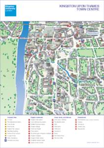 3D Kingston town centre map 2014