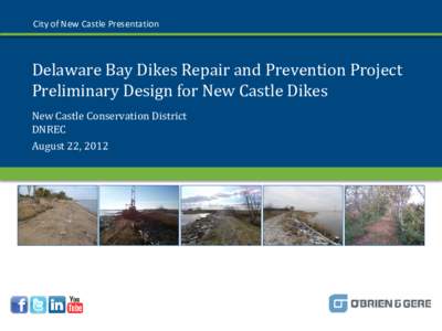 Delaware Bay Dikes Repair and Prevention Project Proposed Plan for Red Lion Dike Repair