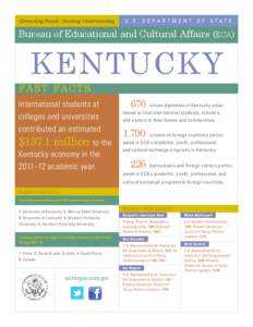 Ben Chandler / Fulbright Program / Kentucky / Southern United States / Academia