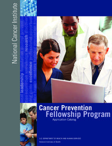 National Cancer Institute  Cancer Prevention Fellowship Program Application Catalog