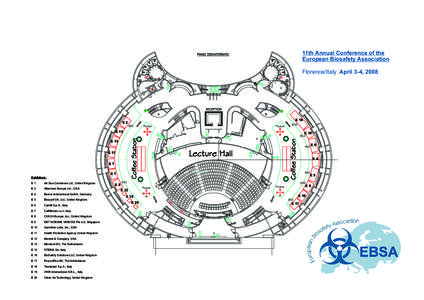 11th Annual Conference of the European Biosafety Association Florence/Italy April 3-4, 2008 E 18