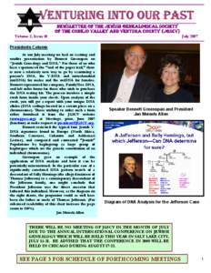 FamilyTreeDNA / JewishGen / Warren Blatt / Genealogy / Genealogical societies / IAJGS