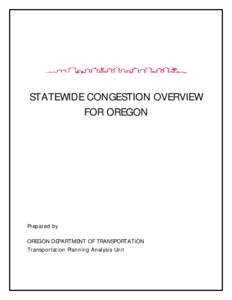 Transport economics / Road transport / Vehicle miles traveled tax / Traffic congestion / Portland /  Oregon / Induced demand / Oregon / Public transport / Congestion pricing / Transport / Sustainable transport / Transportation planning