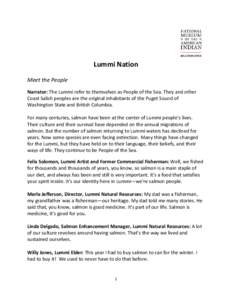 Microsoft Word - Lummi Nation Meet the People.doc