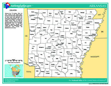 nationalatlas.gov Where We Are ARKANSAS  TM