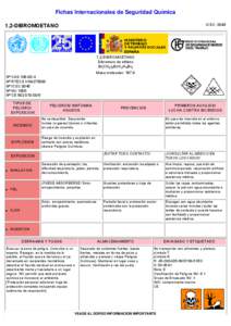 Nº CAS[removed]International Chemical Safety Cards (WHO/IPCS/ILO)