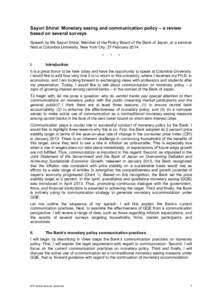 Monetary policy / Economic policy / Monetary inflation / Central Bank of the Republic of Turkey / Deflation / Rational expectations / Central bank / Monetary policy of the Philippines / Inflation in India / Economics / Macroeconomics / Inflation