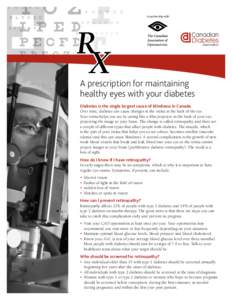 In partnership with  R X  A prescription for maintaining