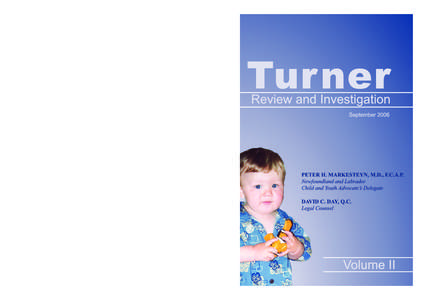 cover-vol2-outlines.indd[removed]:56:25 PM Turner Review and Investigation