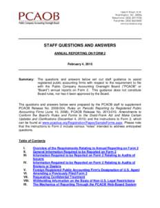 Finance / Business / 73rd United States Congress / United States Securities and Exchange Commission / SEC filings / Public Company Accounting Oversight Board / Sarbanes–Oxley Act / Audit / Dodd–Frank Wall Street Reform and Consumer Protection Act / Accountancy / United States securities law / Auditing