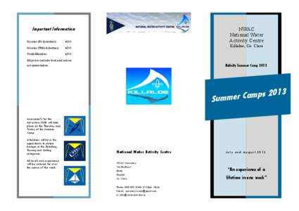 County Clare / Mountshannon / Summer camp / Portumna / River Shannon / Geography of Ireland / Lough Derg
