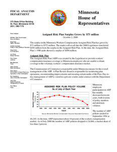 FISCAL ANALYSIS DEPARTMENT