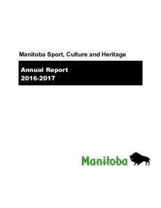 Sport, Culture and HeritageAnnual Report