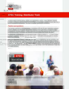GTDC_Training and Accreditation_Distributor Tracks_front_150706