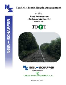 Task 4 - Track Needs Assessment  NEEL SCHAFFER