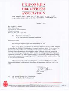 Congress of Industrial Organizations / Uniformed Fire Officers Association / Salvatore Cassano / Firefighting / Government of New York City / United States / AFL–CIO / Trade unions in the United States / New York City Fire Department