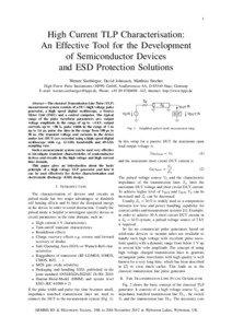 Electrical breakdown / Analog circuits / Digital signal processing / Transmission-line pulse / Electrical impedance / Diode / Voltage divider / Digital signal / Electromagnetic compatibility / Electromagnetism / Electronics / Electricity