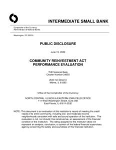 Economy of the United States / United States housing bubble / Community Reinvestment Act / Banking in the United States / Home Mortgage Disclosure Act / Loan / OneCalifornia Bank / Mortgage industry of the United States / United States federal banking legislation / Politics of the United States