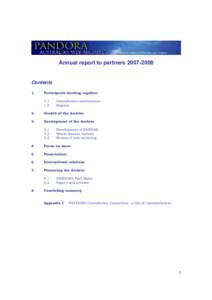 Microsoft Word - Annual report to partnersdoc