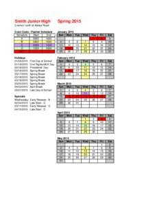 School flasher schedule Spring[removed]Master).xlsx