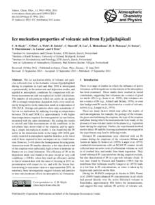 Atmos. Chem. Phys., 11, 9911–9926, 2011 www.atmos-chem-phys.netdoi:acp © Author(sCC Attribution 3.0 License.  Atmospheric