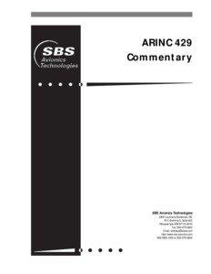 ARINC 429 Commentary