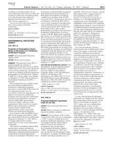 Federal Register / Vol. 62, No[removed]Friday, February 21, [removed]Notices its filings to all other parties. If you want to become intervenor you must file a motion to intervene according to Rule 214 of the Commission’s 