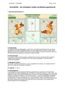 Wahlatlas – Schnellhilfe  Seite 1 von 3 Schnellhilfe – die wichtigsten Inhalte und Bedienungselemente 1. DIE WICHTIGSTEN INHALTE