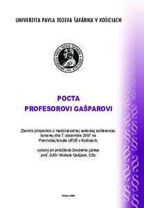 2008_005_Pocta profesorovi Gašparovi B5.indd