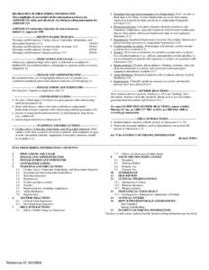 HIGHLIGHTS OF PRESCRIBING INFORMATION These highlights do not include all the information needed to use ADENOSCAN safely and effectively. See full prescribing information for ADENOSCAN. ADENOSCAN (adenosine) injection, f