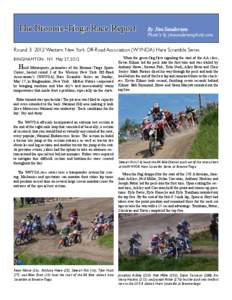 Broome-Tioga Race Report 	 The By Jim Sanderson