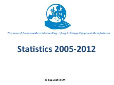 The Voice of European Materials Handling, Lifting & Storage Equipment Manufacturers  Statistics[removed] © Copyright FEM