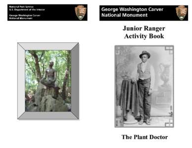 Junior Ranger Activity Book 20  The Plant Doctor