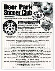 Deer Park Soccer Club