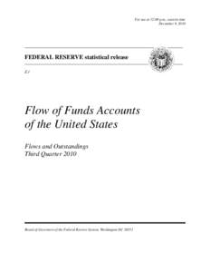 Economic indicators / Financial economics / Macroeconomics / Flow of funds / Federal Reserve System / External debt / Government-sponsored enterprise / Commercial mortgage / Asset-backed security / Economics / Finance / Debt