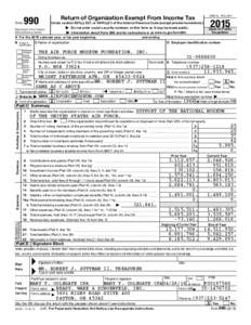 Form  990 Return of Organization Exempt From Income Tax