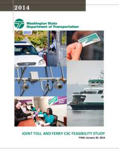 Joint Toll and Ferry Customer Service Center Feasibility Study