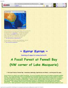 States and territories of Australia / An Australian Grammar / Indigenous Australian culture / Lancelot Edward Threlkeld / Fennell Bay /  New South Wales / Biraban / Toronto /  New South Wales / Coal Point /  New South Wales / Awabakal people / Geography of New South Wales / Lake Macquarie / Geography of Australia