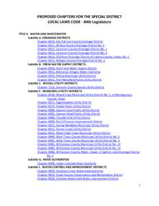 Outline for Outside Reviewers - 84th Legislature