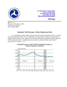 Full-time equivalent / Regional airline / United Airlines / US Airways / Airline / Frontier Airlines / Sun Country Airlines / Southwest Airlines / American Airlines / Aviation / Transport / Open Travel Alliance