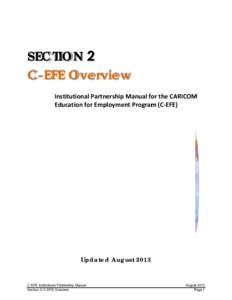 SEC CTIO ON 2 C-EFE Ov verview w