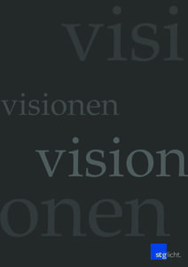 visi visionen vision  onen