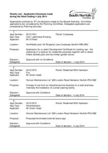 Town and country planning in the United Kingdom / Planning permission / Norwich / Tharston and Hapton / Cringleford / Local government in England / East of England / Geography of England