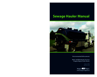 Sewage Hauler Manual  Environmental Centre Environmental Enforcement