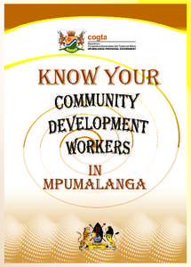 IN MPUMALANGA LIST OF ALL CDWS GERT SIBANDE DISTRICT CO-ORDINATOR: MS HAZEL NDZIMANDE[removed]