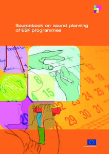 4  Sourcebook on sound planning of ESF programmes  European Commission