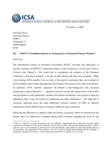 Microsoft Word - FINAL IOSCO Transparency CP.doc