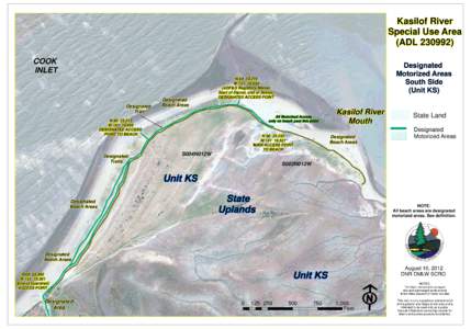 Kasilof River Special Use Area (ADL[removed]COOK INLET