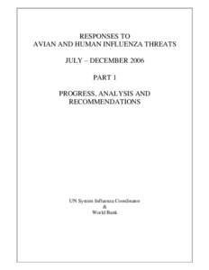 Influenza A virus subtype H5N1 / Avian influenza / Animal virology / Global health / Influenza pandemic / International Partnership on Avian and Pandemic Influenza / Transmission and infection of H5N1 / Disease surveillance / Pandemic / Influenza / Epidemiology / Health